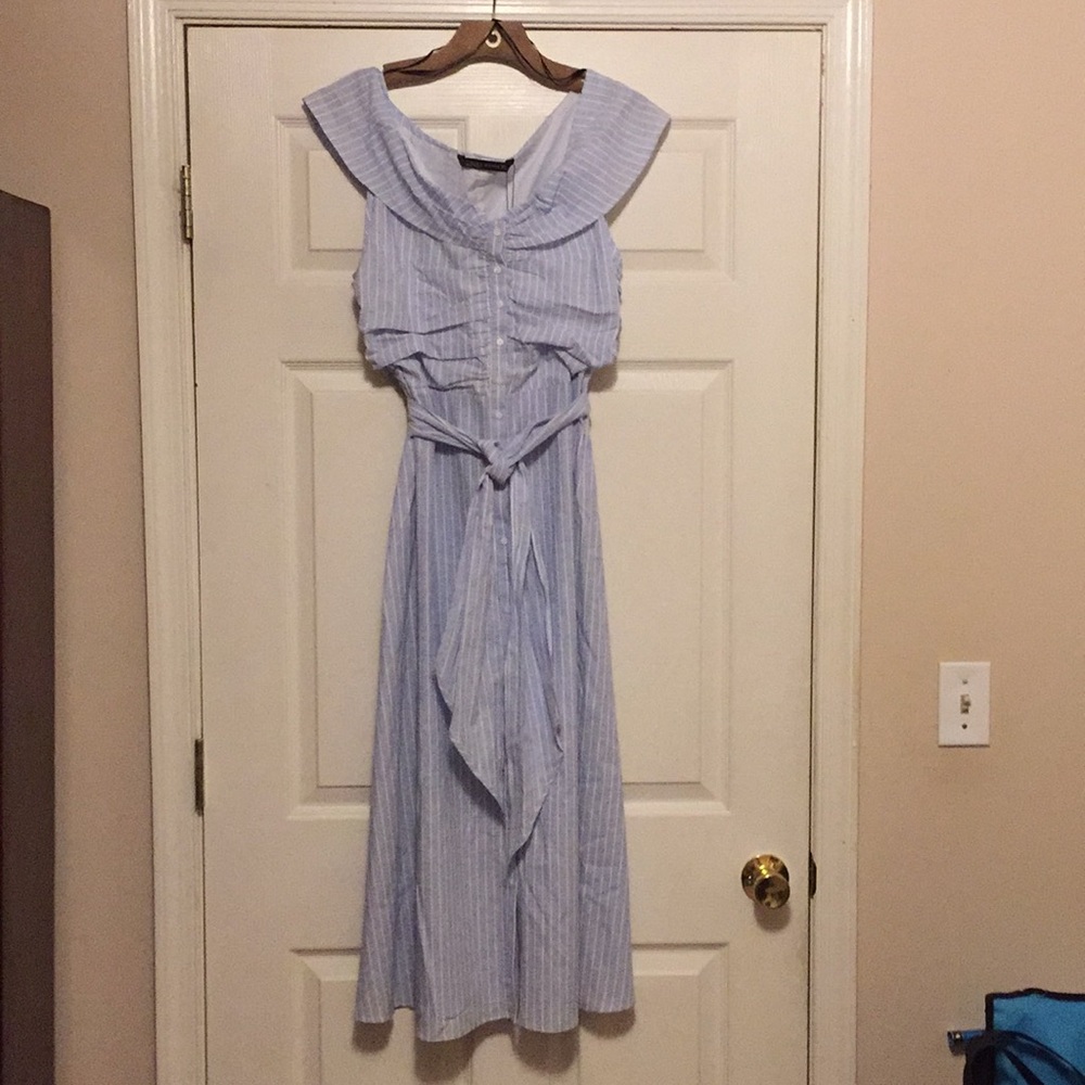 Zara dress worn by Kate Middleton